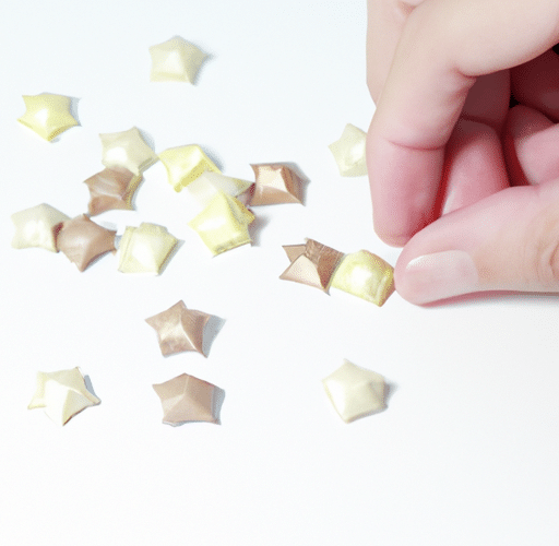 Krok po kroku: Jak zrobić urocze małe gwiazdki z papieru